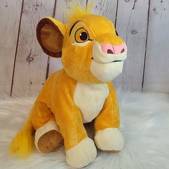 Disney Store Authentic Genuine The Lion King Simba Cub Plush Stuffed Animal Toy - Picture 8 of 14